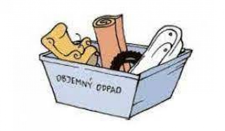 Fotka - Oznam o zbere veľkoobjemového odpadu za našej obce