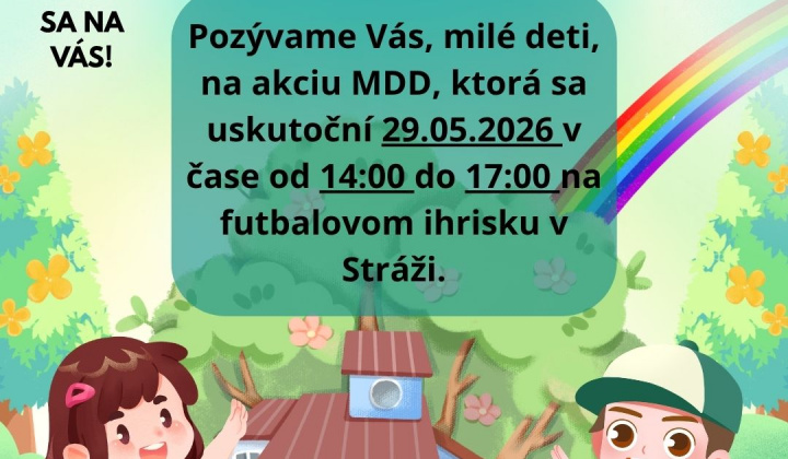 Fotka - Pozvánka na deň detí 2026